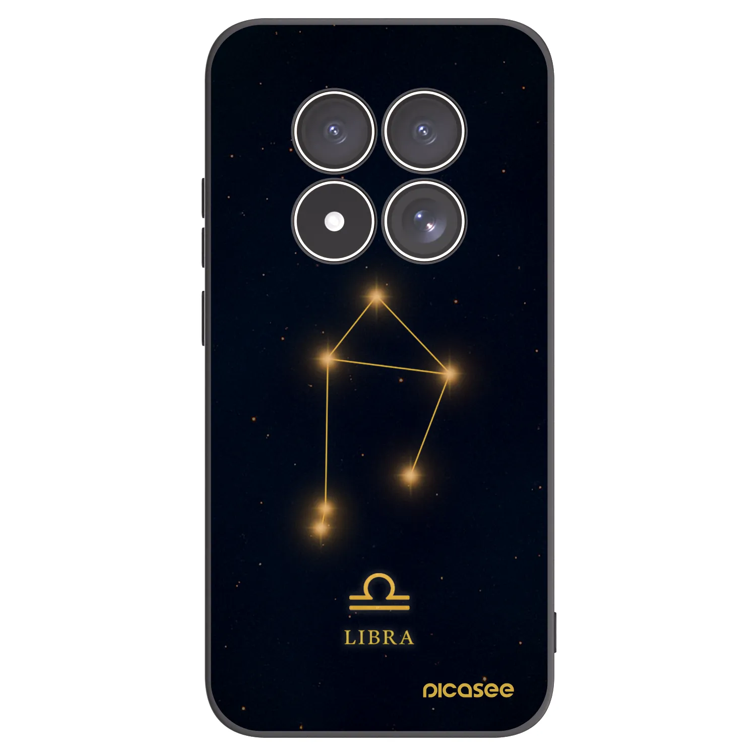 Picasee fekete szilikon tok az alábbi mobiltelefonokra Xiaomi Redmi Note 15 Pro 5G - LIBRA