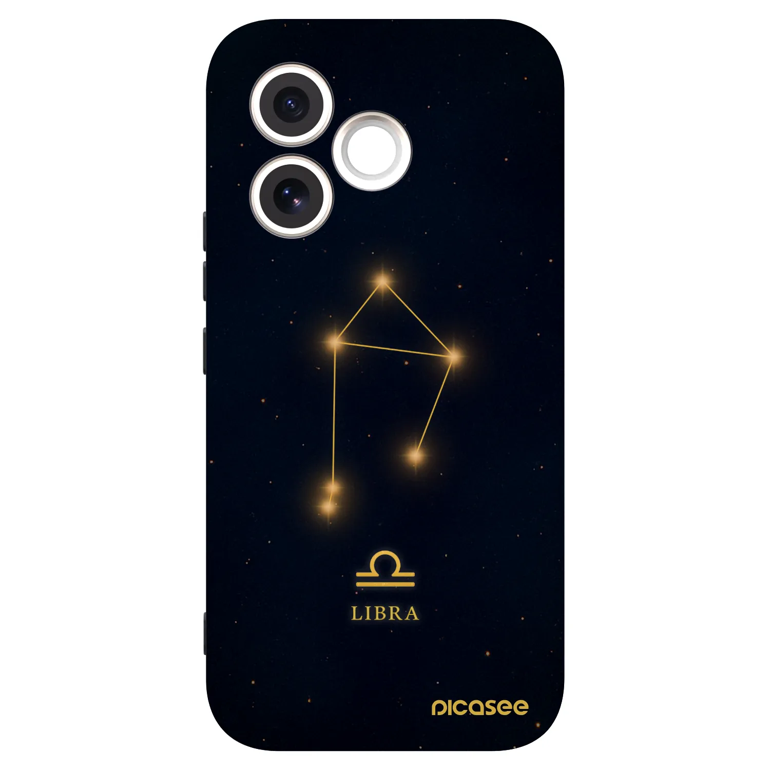 Picasee fekete szilikon tok az alábbi mobiltelefonokra Honor 600 Lite - LIBRA
