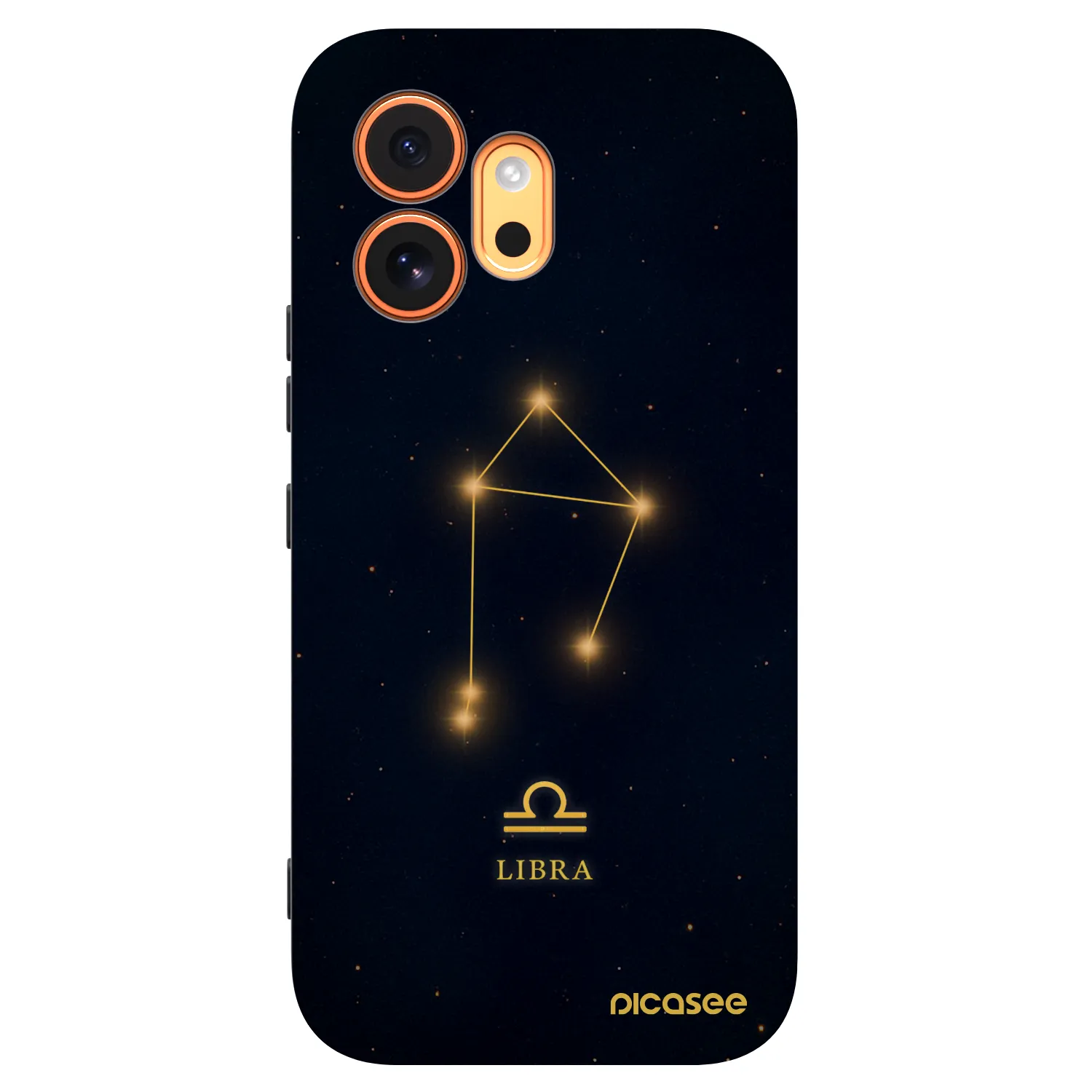 Picasee fekete szilikon tok az alábbi mobiltelefonokra Honor 600 - LIBRA