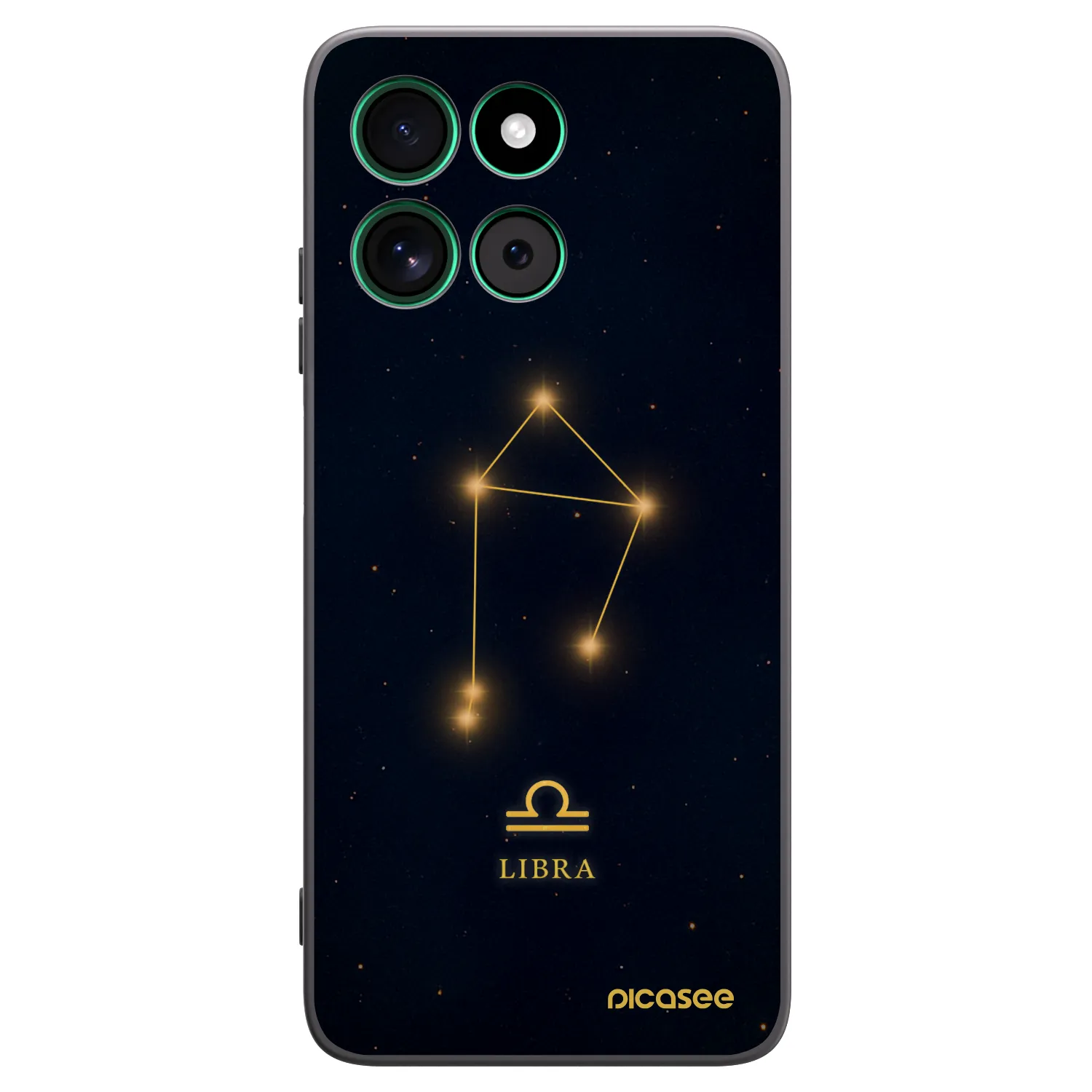 Picasee fekete szilikon tok az alábbi mobiltelefonokra Motorola Moto G57 Power - LIBRA