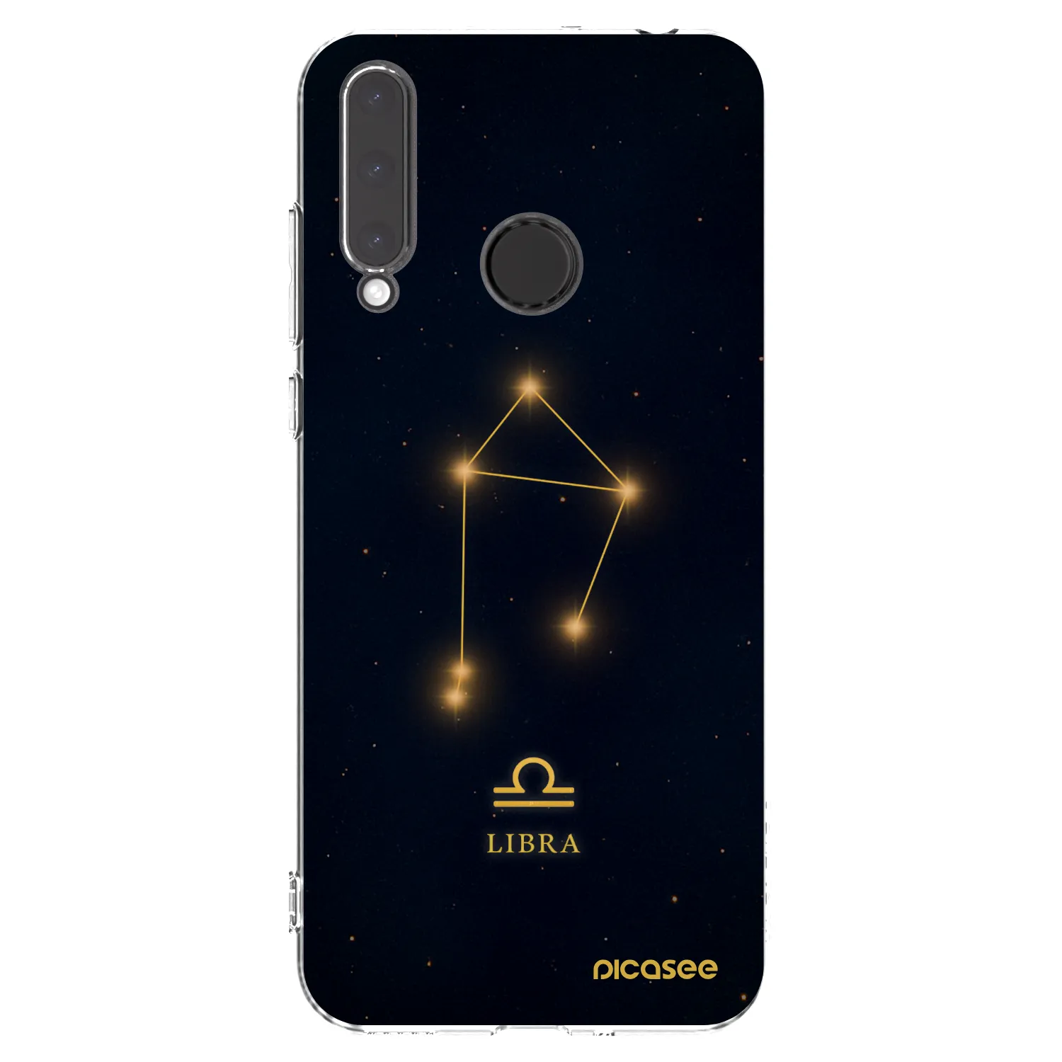 Picasee átlátszó szilikon tok az alábbi mobiltelefonokra Honor 20 Lite - LIBRA