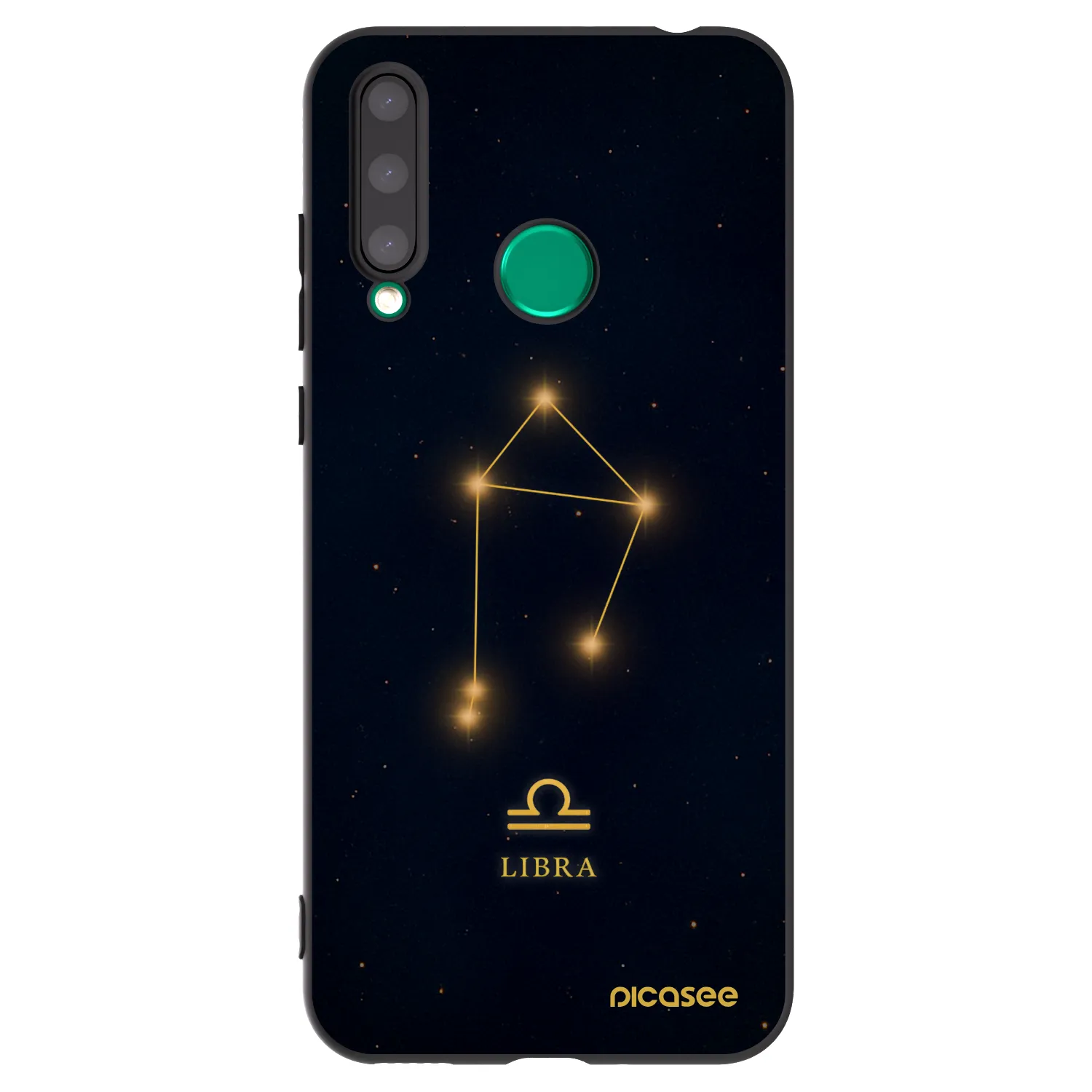 Picasee fekete szilikon tok az alábbi mobiltelefonokra Honor 20 Lite - LIBRA