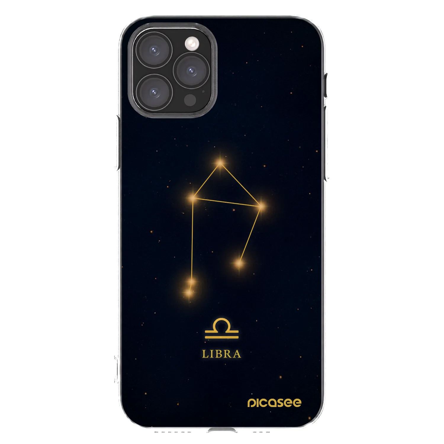 Picasee átlátszó szilikon tok az alábbi mobiltelefonokra Apple iPhone 11 Pro - LIBRA