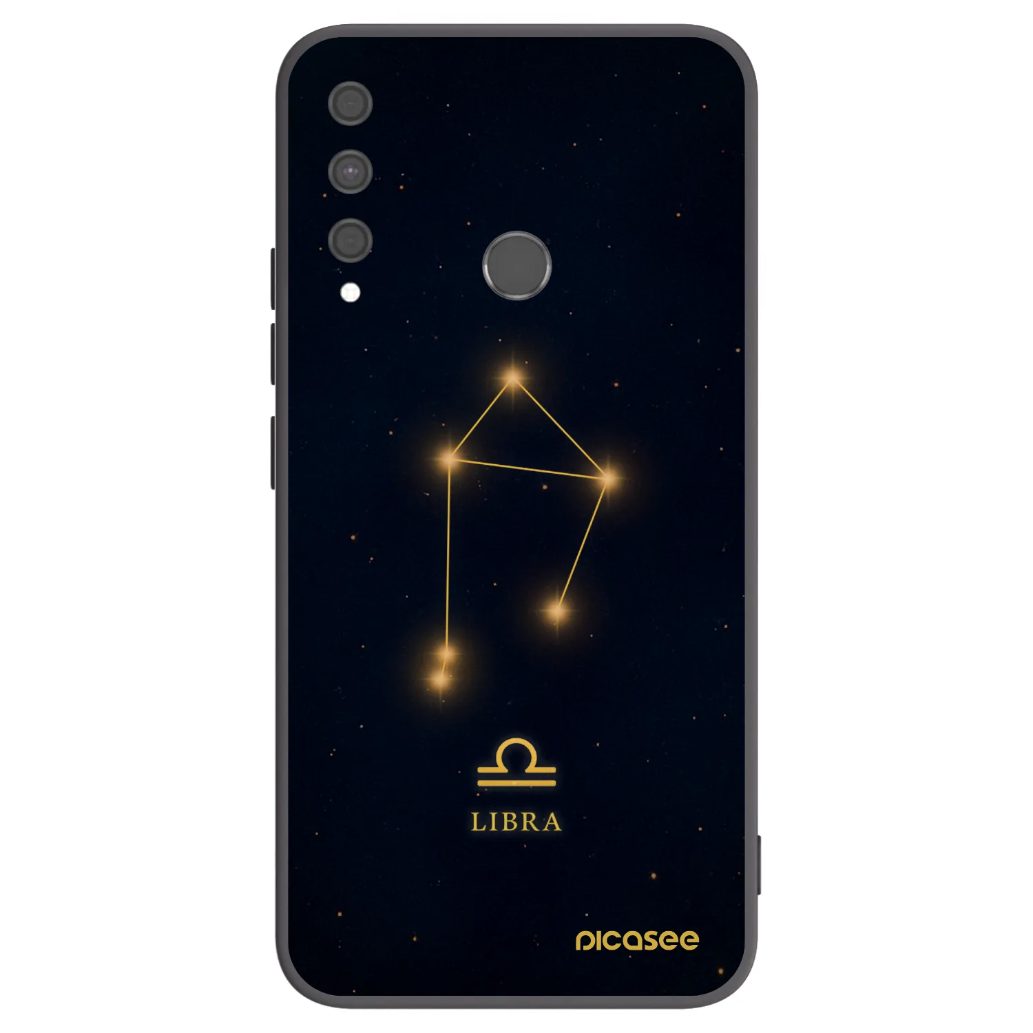 Picasee fekete szilikon tok az alábbi mobiltelefonokra Huawei P40 Lite E - LIBRA