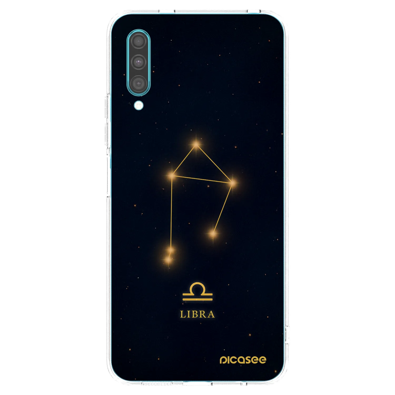 Picasee átlátszó szilikon tok az alábbi mobiltelefonokra Samsung Galaxy A30s A307F - LIBRA