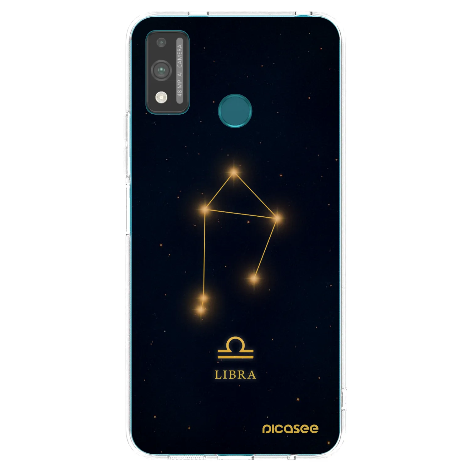 Picasee átlátszó szilikon tok az alábbi mobiltelefonokra Honor 9X Lite - LIBRA