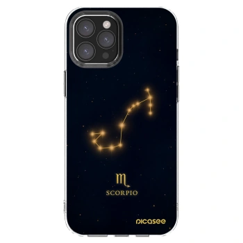 Picasee átlátszó szilikon tok az alábbi mobiltelefonokra Apple iPhone 12 Pro Max - SCORPIO