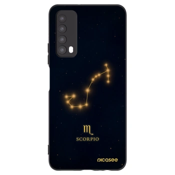 Picasee fekete szilikon tok az alábbi mobiltelefonokra Huawei P Smart 2021 - SCORPIO