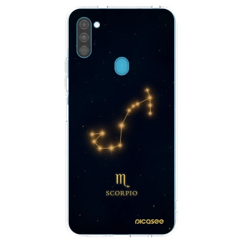 Picasee átlátszó szilikon tok az alábbi mobiltelefonokra Samsung Galaxy M11 - SCORPIO