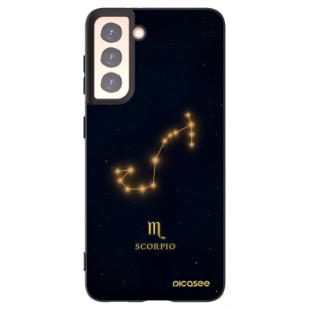 Picasee fekete szilikon tok az alábbi mobiltelefonokra Samsung Galaxy S21 5G G991B - SCORPIO