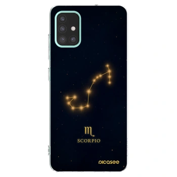 Picasee átlátszó szilikon tok az alábbi mobiltelefonokra Samsung Galaxy M31s - SCORPIO