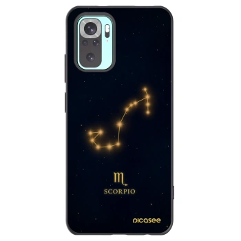 Picasee fekete szilikon tok az alábbi mobiltelefonokra Xiaomi Redmi Note 10 Pro - SCORPIO