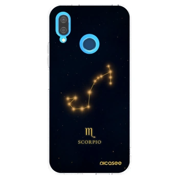 Picasee átlátszó szilikon tok az alábbi mobiltelefonokra Huawei P20 Lite - SCORPIO