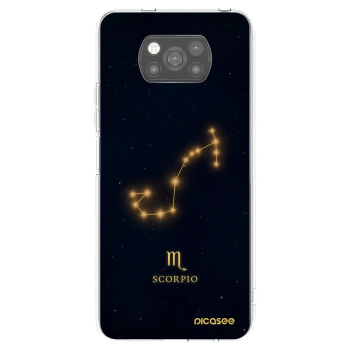 Picasee fekete szilikon tok az alábbi mobiltelefonokra Xiaomi Poco X3 Pro - SCORPIO