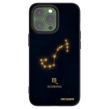 Picasee fekete szilikon tok az alábbi mobiltelefonokra Apple iPhone 13 Pro - SCORPIO