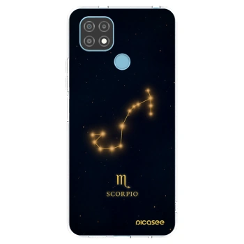 Picasee átlátszó szilikon tok az alábbi mobiltelefonokra Realme C21 - SCORPIO