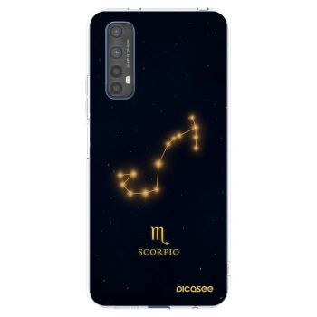 Picasee átlátszó szilikon tok az alábbi mobiltelefonokra Realme 7 - SCORPIO