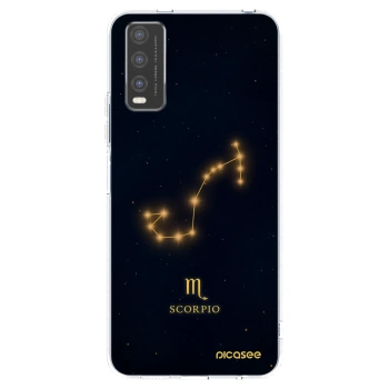 Picasee átlátszó szilikon tok az alábbi mobiltelefonokra Vivo Y20s - SCORPIO
