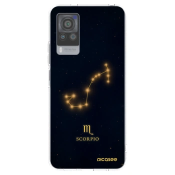 Picasee átlátszó szilikon tok az alábbi mobiltelefonokra Vivo X60 Pro 5G - SCORPIO