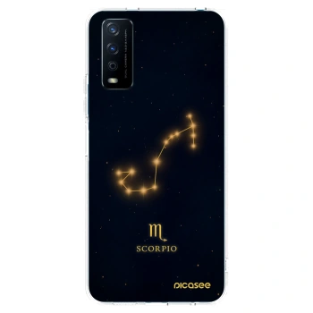 Picasee átlátszó szilikon tok az alábbi mobiltelefonokra Vivo Y11s - SCORPIO