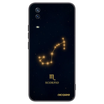 Picasee fekete szilikon tok az alábbi mobiltelefonokra Vivo Y11s - SCORPIO