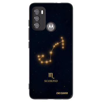 Picasee fekete szilikon tok az alábbi mobiltelefonokra Motorola Moto G60 - SCORPIO