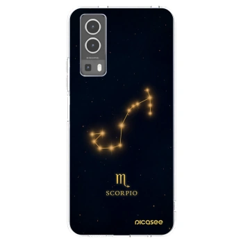 Picasee átlátszó szilikon tok az alábbi mobiltelefonokra Vivo Y72 5G - SCORPIO