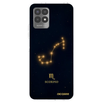 Picasee átlátszó szilikon tok az alábbi mobiltelefonokra Realme 8i - SCORPIO