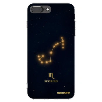 Picasee átlátszó szilikon tok az alábbi mobiltelefonokra Apple iPhone 7 Plus - SCORPIO