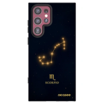 Picasee fekete szilikon tok az alábbi mobiltelefonokra Samsung Galaxy S22 Ultra 5G - SCORPIO
