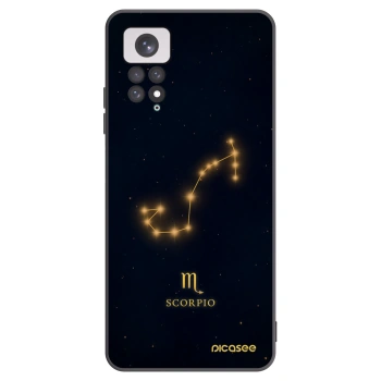 Picasee fekete szilikon tok az alábbi mobiltelefonokra Xiaomi Redmi Note 11 - SCORPIO