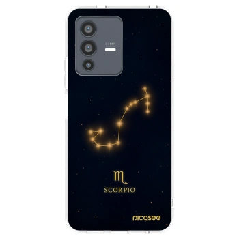 Picasee átlátszó szilikon tok az alábbi mobiltelefonokra Vivo V23 5G - SCORPIO
