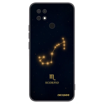 Picasee fekete szilikon tok az alábbi mobiltelefonokra Xiaomi Redmi 10C - SCORPIO