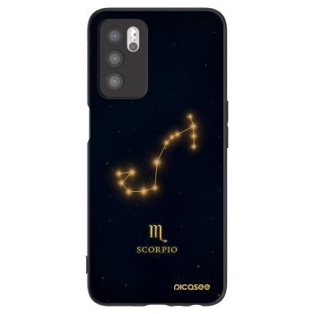 Picasee fekete szilikon tok az alábbi mobiltelefonokra OPPO A16s - SCORPIO
