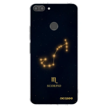 Picasee átlátszó szilikon tok az alábbi mobiltelefonokra Huawei P Smart - SCORPIO