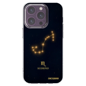 Picasee átlátszó szilikon tok az alábbi mobiltelefonokra Apple iPhone 14 Pro - SCORPIO