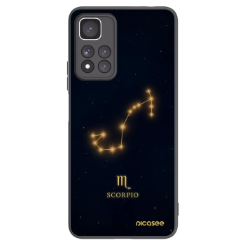 Picasee fekete szilikon tok az alábbi mobiltelefonokra Xiaomi Redmi Note 11 Pro+ 5G - SCORPIO