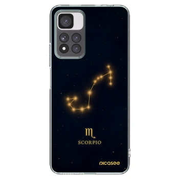 Picasee átlátszó szilikon tok az alábbi mobiltelefonokra Xiaomi Redmi Note 11 Pro+ 5G - SCORPIO