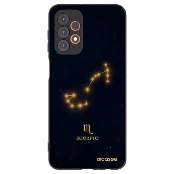 Picasee fekete szilikon tok az alábbi mobiltelefonokra Samsung Galaxy A23 A236B 5G - SCORPIO