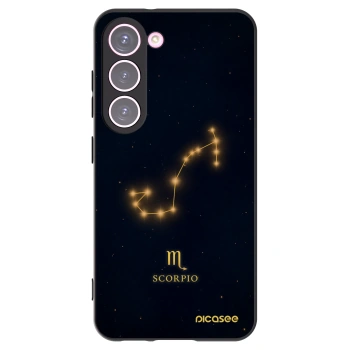 Picasee fekete szilikon tok az alábbi mobiltelefonokra Samsung Galaxy S23 5G - SCORPIO