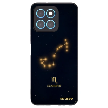Picasee fekete szilikon tok az alábbi mobiltelefonokra Honor X8 5G - SCORPIO
