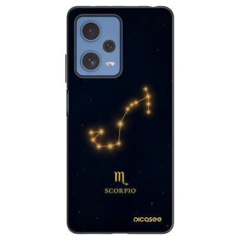 Picasee fekete szilikon tok az alábbi mobiltelefonokra Xiaomi Redmi Note 12 Pro 5G - SCORPIO