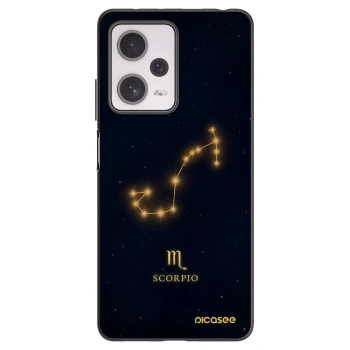 Picasee fekete szilikon tok az alábbi mobiltelefonokra Xiaomi Redmi Note 12 Pro+ 5G - SCORPIO