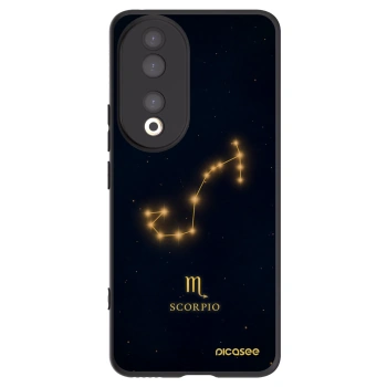 Picasee fekete szilikon tok az alábbi mobiltelefonokra Honor 90 5G - SCORPIO