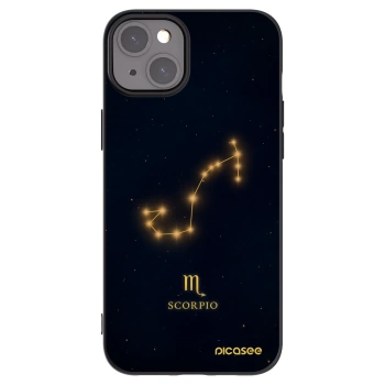 Picasee fekete szilikon tok az alábbi mobiltelefonokra Apple iPhone 15 Plus - SCORPIO
