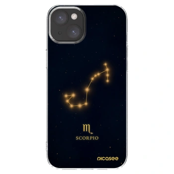 Picasee átlátszó szilikon tok az alábbi mobiltelefonokra Apple iPhone 15 Plus - SCORPIO