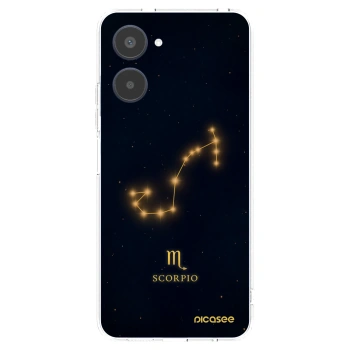 Picasee átlátszó szilikon tok az alábbi mobiltelefonokra Realme 10 4G - SCORPIO