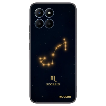 Picasee fekete szilikon tok az alábbi mobiltelefonokra Honor 70 Lite - SCORPIO