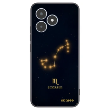 Picasee fekete szilikon tok az alábbi mobiltelefonokra Realme C53 - SCORPIO