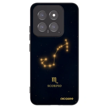 Picasee fekete szilikon tok az alábbi mobiltelefonokra Xiaomi 14 - SCORPIO
